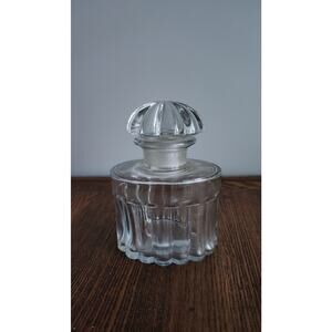 Vintage Quadrille Balenciaga, Paris France LG 8 oz Perfume Empty Bottle with Top